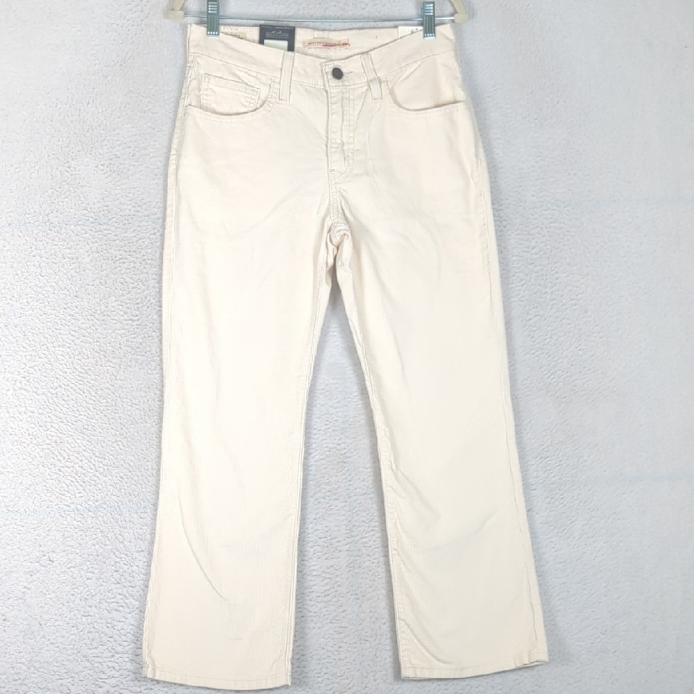Levi's Off-White Straight Leg Pants